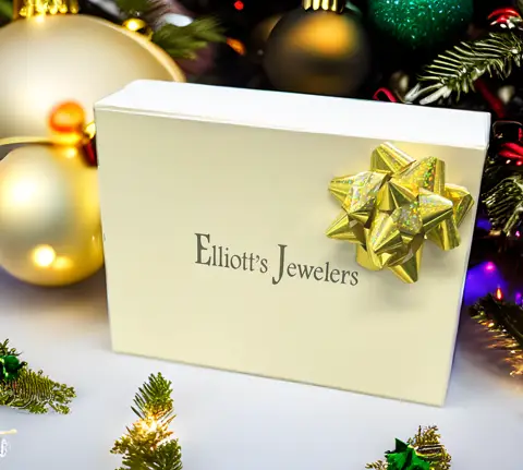 Elliott's Jewelers Present with bow